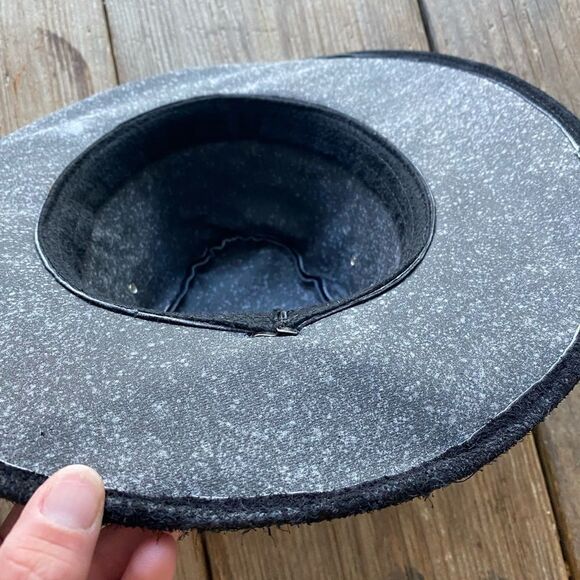 COPY - Suede Boho Western Hat - Picture 4 of 5